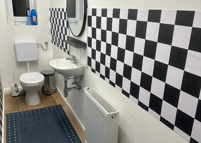 Rum i privatbostad Gaestezimmer London Im Werkmotel